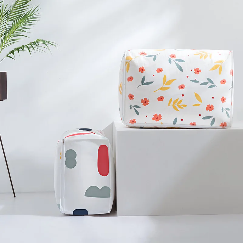 Schlafzimmer multifunktions quilt Doggy bag wasserdichte feuchtigkeitsbeständig große kapazität sachen tasche bewegen haus kleidung baumwolle quilt verpackung tasche