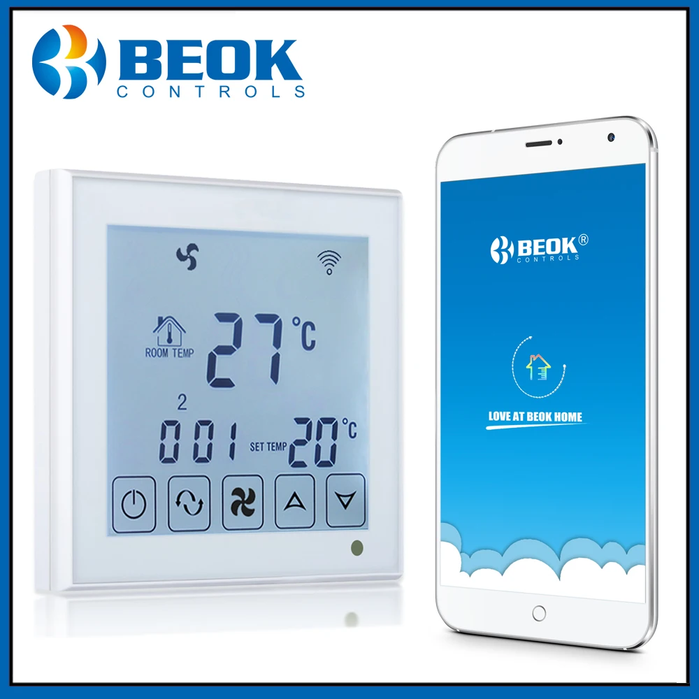 Beok TDS23WIFI AC умный центральный кондиционер регулятор температуры 2 трубы