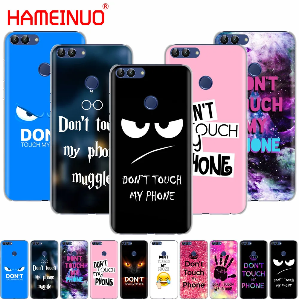 

HAMEINUO Do Not dont Touch My Phone cell phone Cover Case for huawei Honor7C Y5 Y625 Y635 Y6 Y7 Y9 2017 2018 Prime PRO