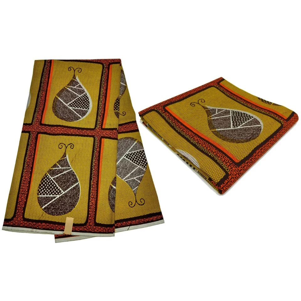 African Fabrics Block Print Fabrics For Dresses& Craft Making /Ankara