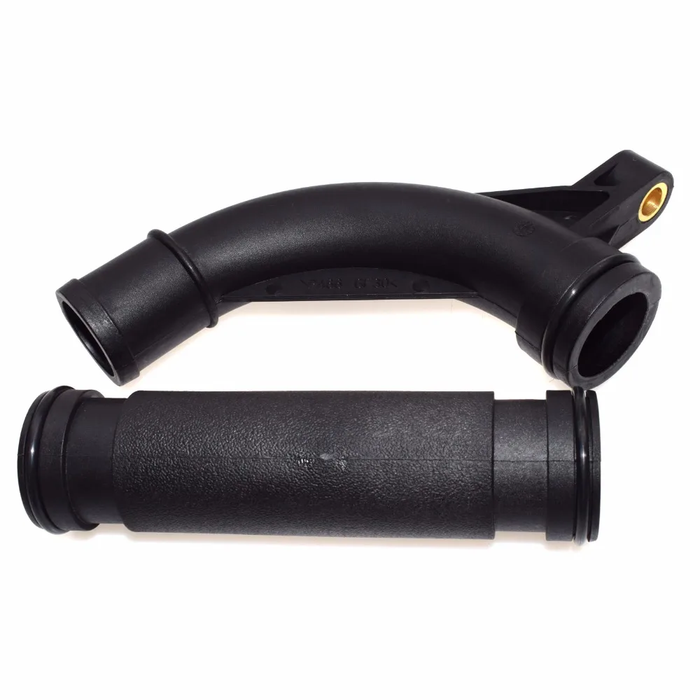 ISANCE 2PCS Thermostat Engine Coolant Pipe & Straight Pipe PEP103270 PEP101970 For Land Rover Freelander 2002 2003 2004 2005