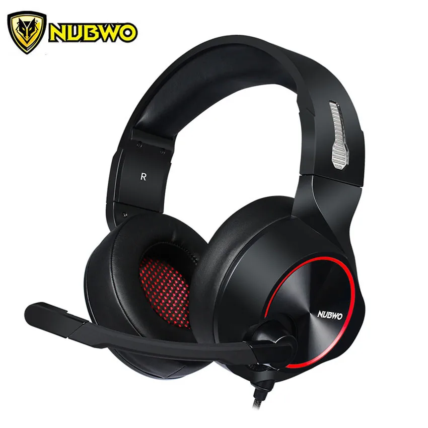 Игровая гарнитура NUBWO 7 1 с объемным звуком USB проводная для PS4/Xbox One наушники