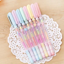 6 Цвет ручка Изменение Бумага флуоресцентная краска ручки карандаши маркеры для письма Маркеры Ручка-маркер детская живопись подарок 0,8 мм