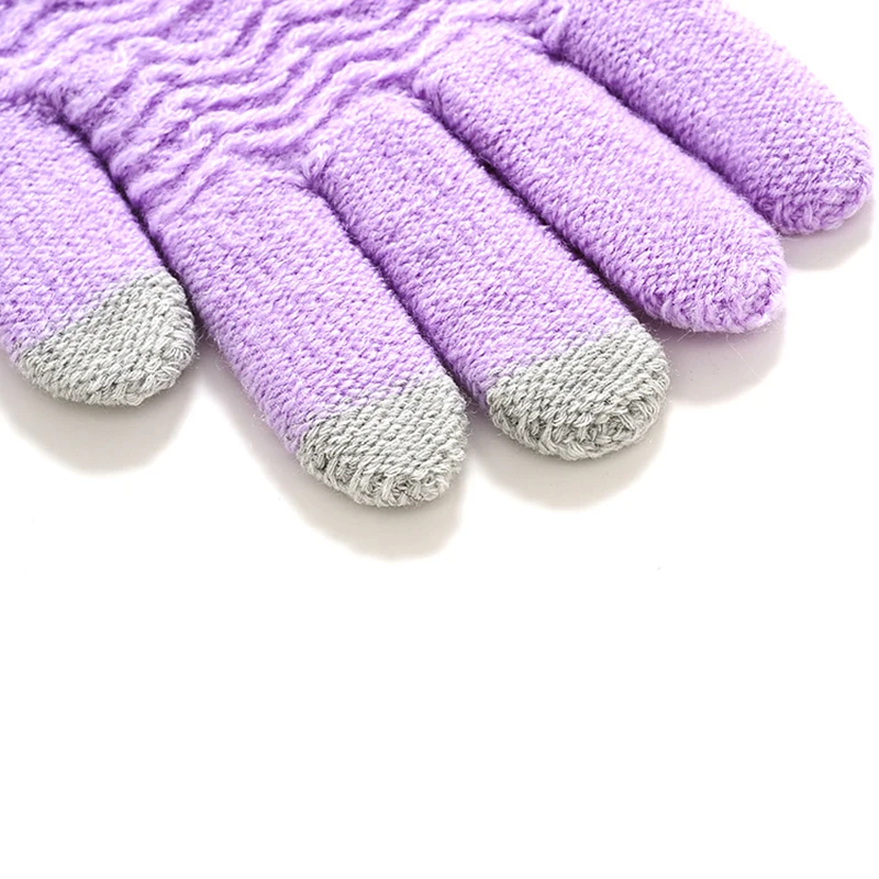 M MISM мужские/женские унисекс Зимние перчатки плюс толстые вязаные мягкие и удобные женские варежки свободный размер мужские перчатки