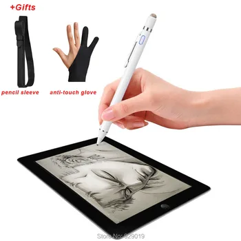 

2018 new stylus capacitance touch Pen for samsung tablet Pencil For ipad Pro/ 1 / 2 / 3 / 4 / iPad mini 1 For apple Pencil +gift
