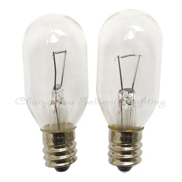 Миниатюрная лампа E12 T22x55 12 В 20 Вт A306|miniature lamp|miniature light bulbs 12vminiature bulb |