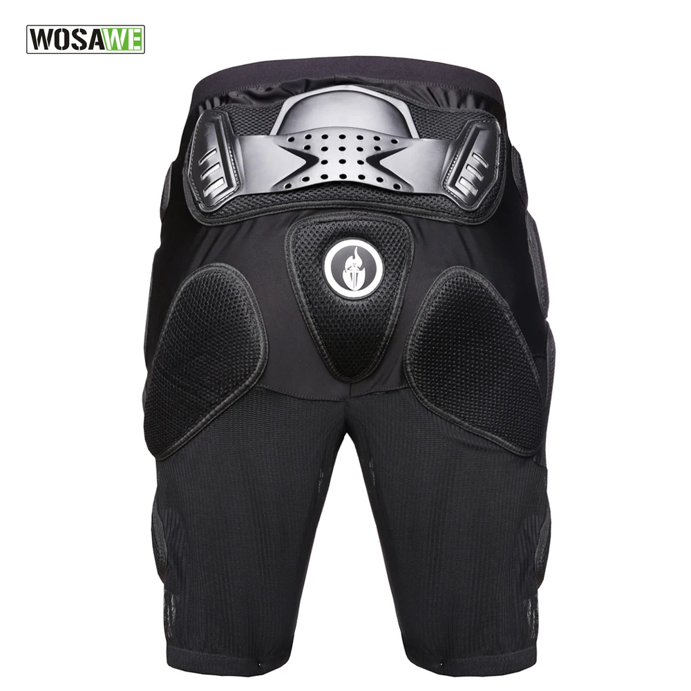 

WOSAWE Motorcycle Armor Protective Hip Skateboarding Shorts Motorcross Skating Extreme Sport Hip Pad Protection Shorts