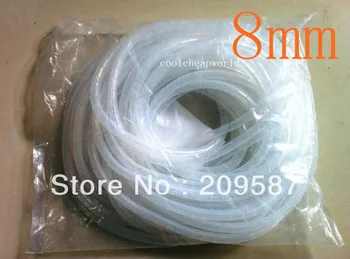 

8mm 42.6FT (13M) Spiral Cable Wire Wrap Tube Computer Manage Cord clear