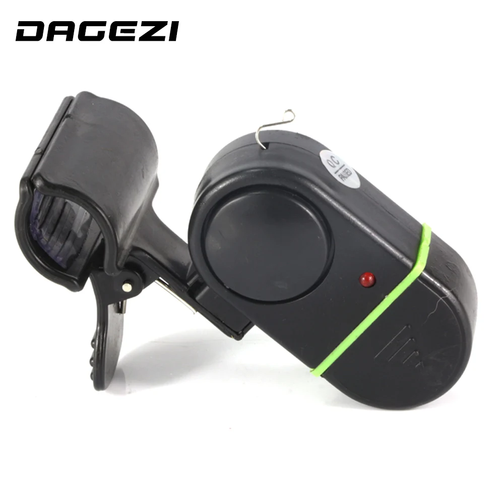 DAGEZI Fishing finder t elektroniczna ryba dźwięk brań Finder Alarm LED Light dzwonek alarmowy klip na wędkę lokalizator ryb DAGEZI Fishing finder t elektroniczna ryba dźwięk brań Finder Alarm LED Light dzwonek alarmowy klip na wędkę lokalizator ryb
