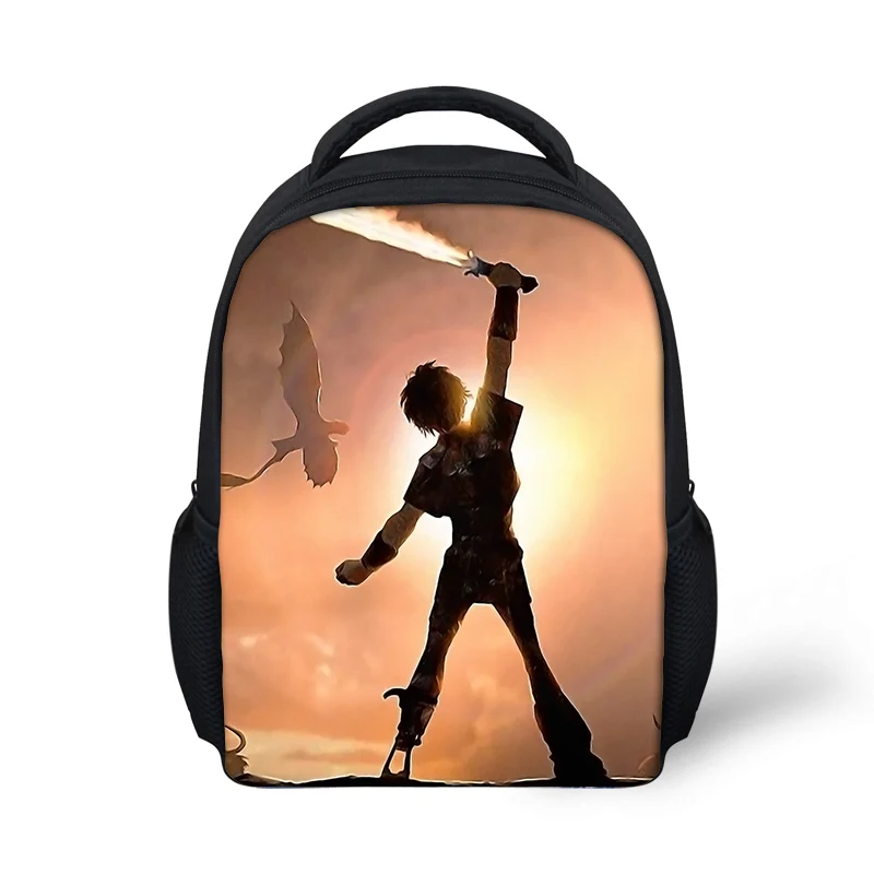 

THIKIN Anime Pattern School Bag Kids Book Shoulder Bags 3D How To Train Your Dragon Printing Kids School Bag For Boys Girls