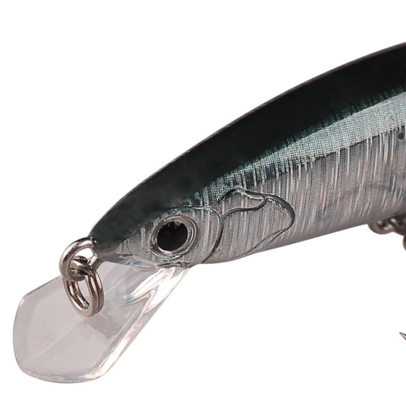 Cebo de Minnow de hundimiento inteligente 65mm/5g señuelo de Pesca duro VMC gancho Isca Artificial Para Pesca Leurre Souple Peche Wobblers Cebo de Minnow de hundimiento inteligente 65mm/5g señuelo de Pesca duro VMC gancho Isca Artificial Para Pesca Leurre Souple Peche Wobblers