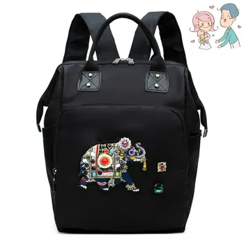 

2018 Fashion Maternal Mummy Nappy Bag Large Capacity Baby Bag Travel Backpack For Mom Design Nursing Diaper Bag Baby Care Bag