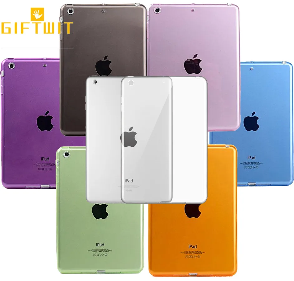 Ультратонкий прозрачный защитный чехол для iPad Mini 4 гибкий мягкий противоударный