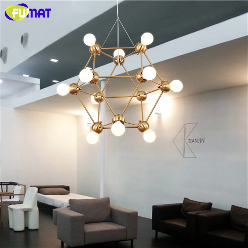 

FUMAT Modern DNA Chandeliers Indoor Lightings Nordic Art Decor Lamparas Colgantes Living Room Dining Room Bedroom Hanging Lamp