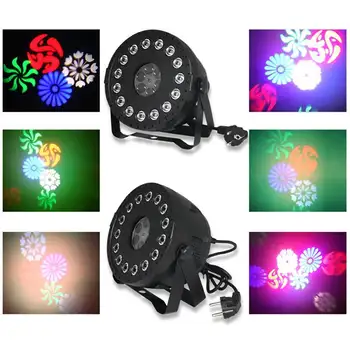 

30W RGB Light Remote Sound Control 15 LED Par Lamp for Club DJ Ball Party Disco Wedding Christmas AC90-240V Sound-activate