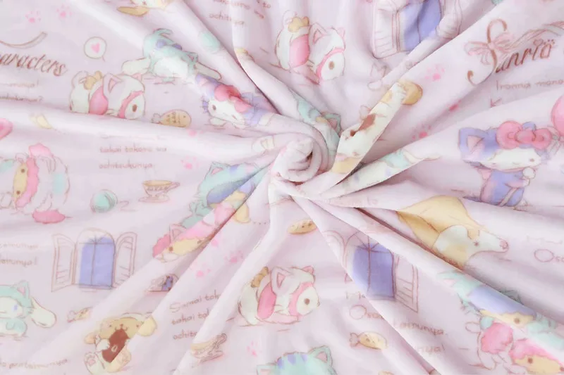 Плюшевое одеяло My Melody Cinnamoroll для пудинга мягкие игрушки в виде животных детей