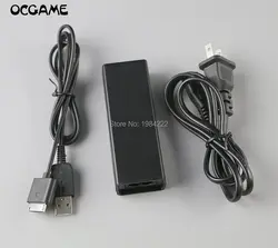 OCGAME EU Plug & US Plug зарядное устройство Блок питания адаптер переменного тока домашняя стена для playstation портативная psp Go psp go зарядный Дата кабель