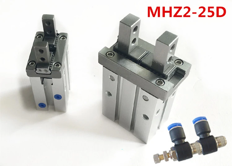 Nouveau SMC MHZL 2-25D Pince parallèle Long Stroke MHZL 225D actionneur bouteille d'air Nouveau SMC MHZL 2-25D Pince parallèle Long Stroke MHZL 225D actionneur bouteille d'air