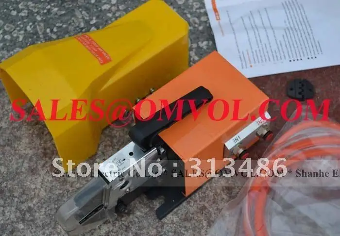 

Pneumatic crimping tools Crimping Plier Machine AM-10 with 2 sets dies as gift
