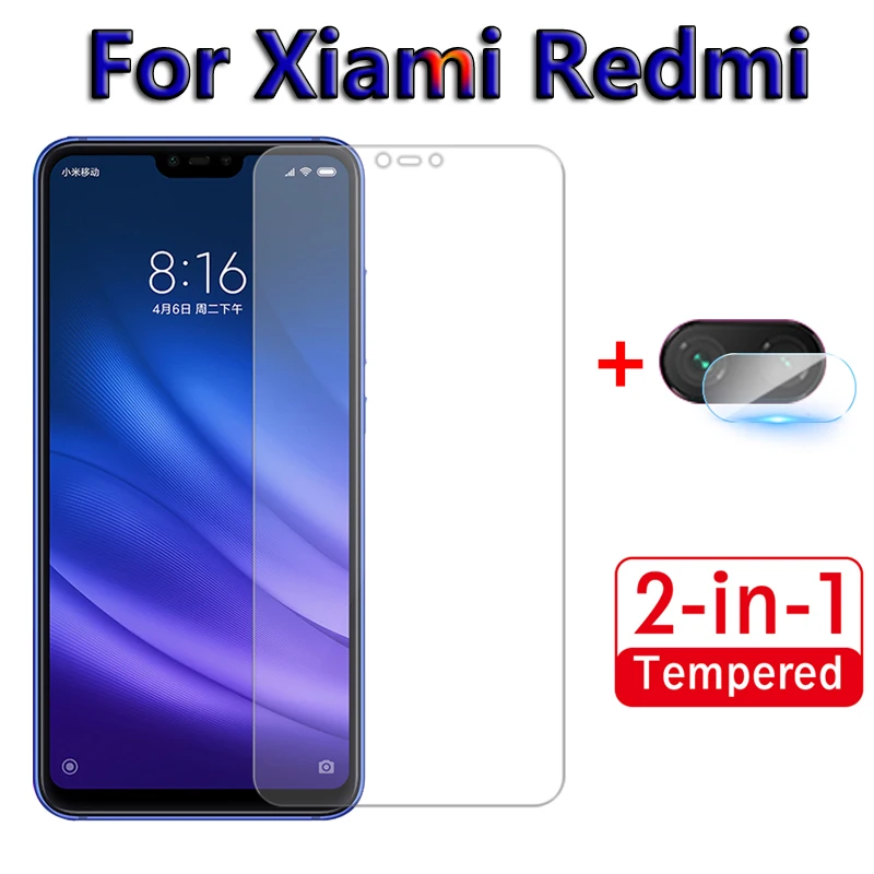 

2 in 1 Camera Lens Glass For Xiaomi Redmi Note 5 7 6 Pro 6A Tempered Glass For Xiaomi Mi9 SE Mi8 Lite Mi 9 9se 8 Back Lens Film