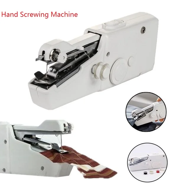 Mini Hand Portable Electric Handheld Sewing Machine Smart Tailor Amazing Portable Mini Electric Handheld Sewing Machine Mini Hand Portable Electric Handheld Sewing Machine Smart Tailor Amazing Portable Mini Electric Handheld Sewing Machine
