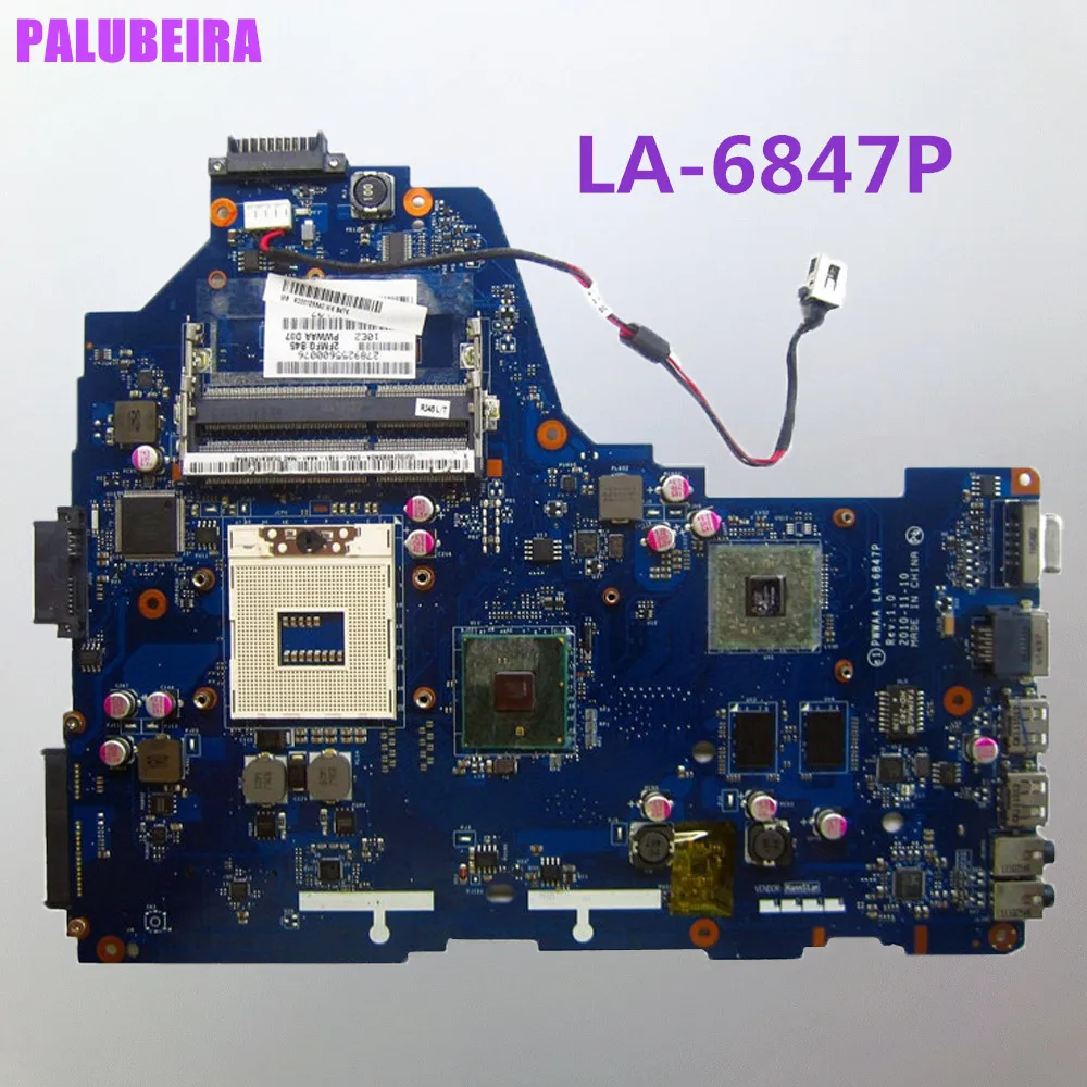 PALUBEIRA Laptop Motherboard For Toshiba Satellite C660 K000114920