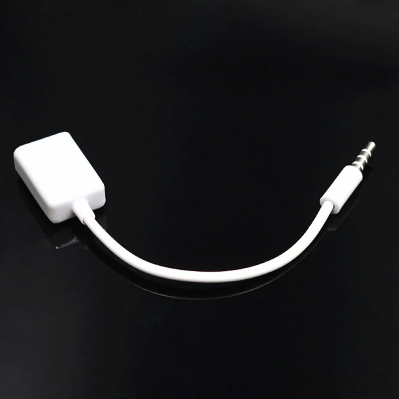 3 5 мм штекер AUX аудио разъем к USB 2 0 гнездо преобразователь кабель Шнур