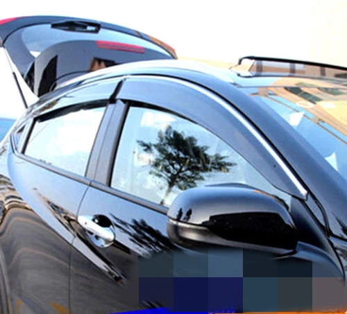 

FIT FOR 14- HONDA HR-V VEZEL SIDE WINDOW RAIN DEFLECTORS GUARD VISOR