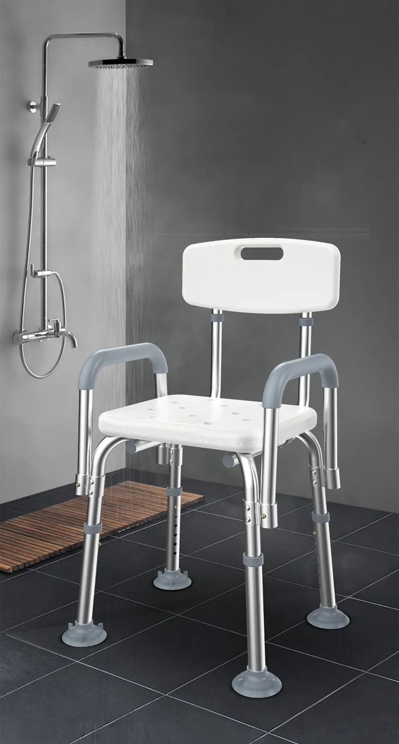 Bathroom Shower Stool Bath Stools Shower Chair for Old People Pregnant Woman and Disabled Bath Stool Toilet Chair