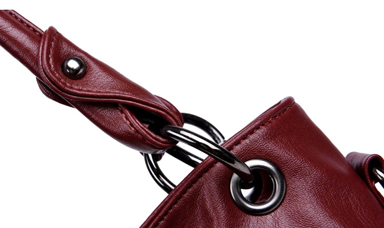 De Couro Das Mulheres Elegantes Bolsas De
