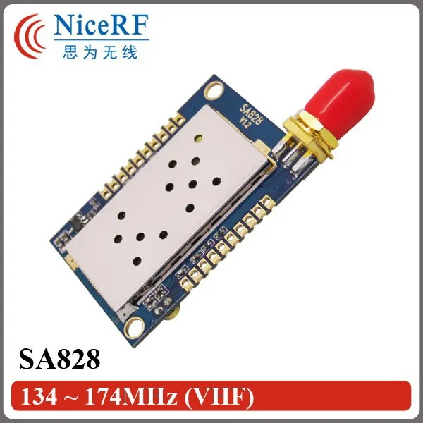 2 компл./лот SA828 1 Вт 30dBm все-в-одном VHF 134-174 МГц walky talky модуль с USB мост доска, антенна, динамик, поворотный переключатель