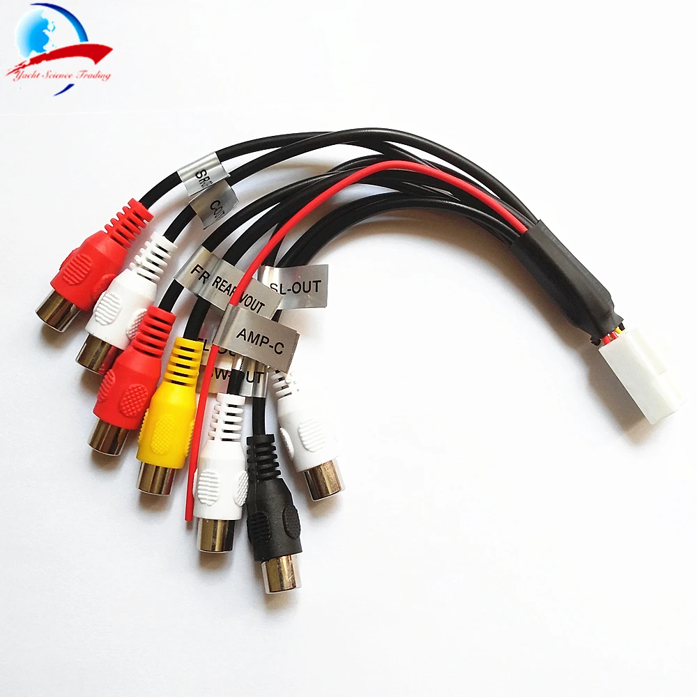 

For Caska 116 platform navigation for Kognd DVD navigation 5.1-channel audio output line