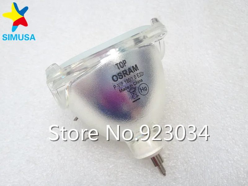 

OSRAM P-VIP 180/1.0 E22r lamp bulb replacement for projectors and TVs