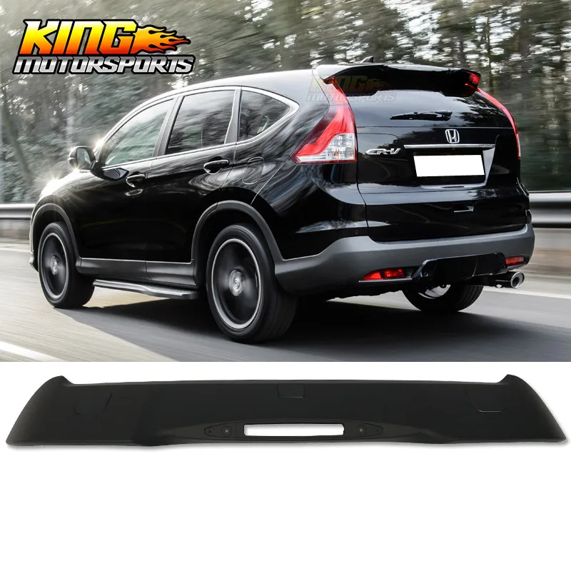 Matte Black! Fit For 1216 Honda Crv Crv Oe Rear Roof Spoiler Wing Abs License Plate AliExpress