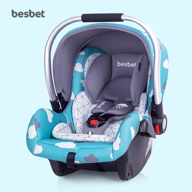 Besbet детская корзина безопасности сиденья новорожденный автомобиль портативный детская колыбель корзина для сна