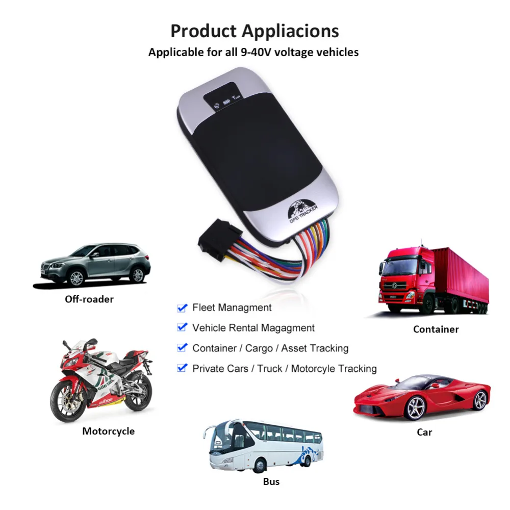 gps tracker car gps locator waterproof cut off oil vehicle fuel tracker