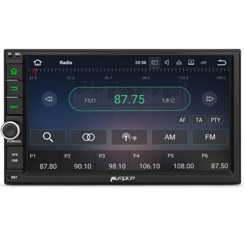 Pumpkin 2 Din 7 Android 7 1 Univeral Car font b Radio b font No DVD