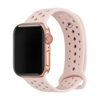 

Watchband For Apple Watch Strap Band For Apple Watch 4/3/2/1 Series Silicone Replacement Sports Bands For Iwatch 81004