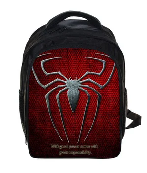 

13 Inch Superhero Kindergarten Backpack Kids School Bags For Boys Daily Backpacks Children Hero Bookbag