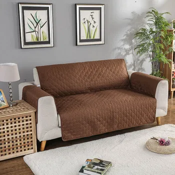 

Sofa Couch Cover Chair Throw Pet Dog Kids Mat Furniture Protector Reversible Washable Removable Armrest Slipcovers 1/2/3 Seat
