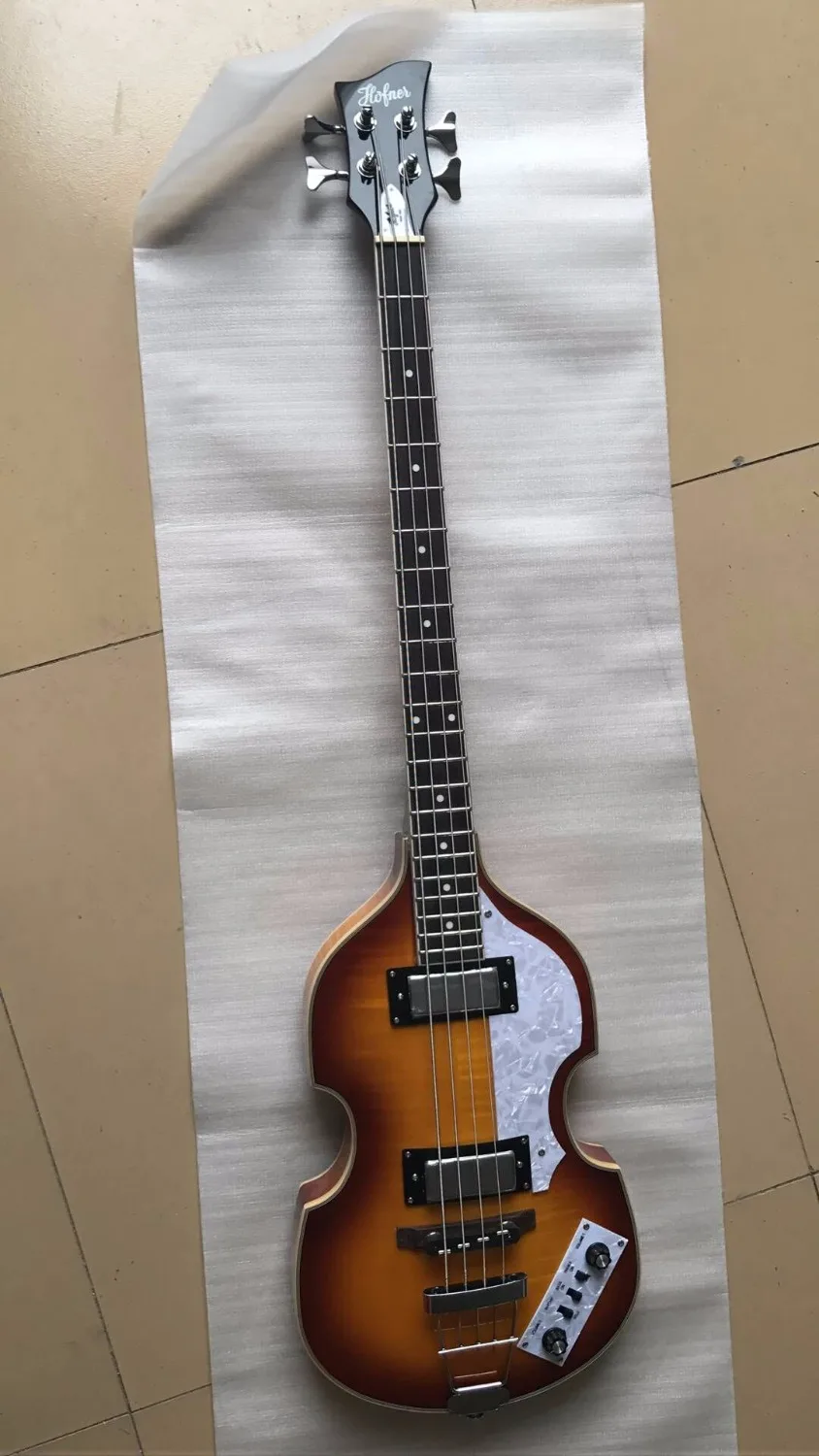 Wholesale New Hofner contemporary series bass Hofner HCT 500/1 SB bass BB2 3 pieces neck Hofner