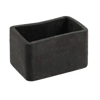 

Table Chair Leg Black Rubber Rectangle 25mm x 38mm Protective Foot