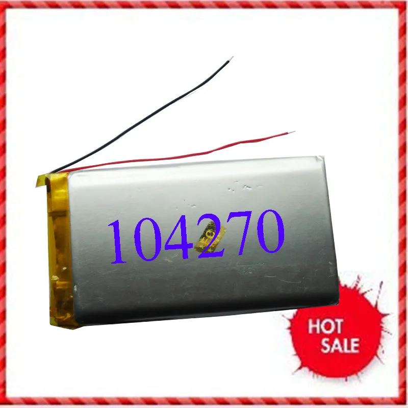 104270 Battery Tablet Pc Battery Large Capacity Mp4/mp5 Battery A