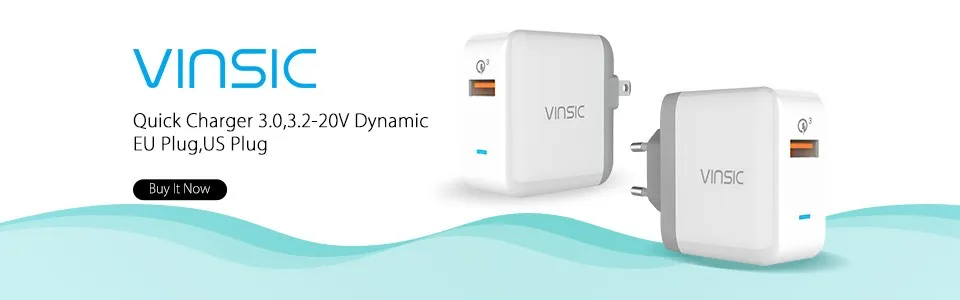 Vinsic 20000 мАч Внешний аккумулятор быстрая зарядка 3,0 QC3.0 двойной usb type-C внешний аккумулятор зарядное устройство для samsung iPhone X 8 8 Plus Xiaomi