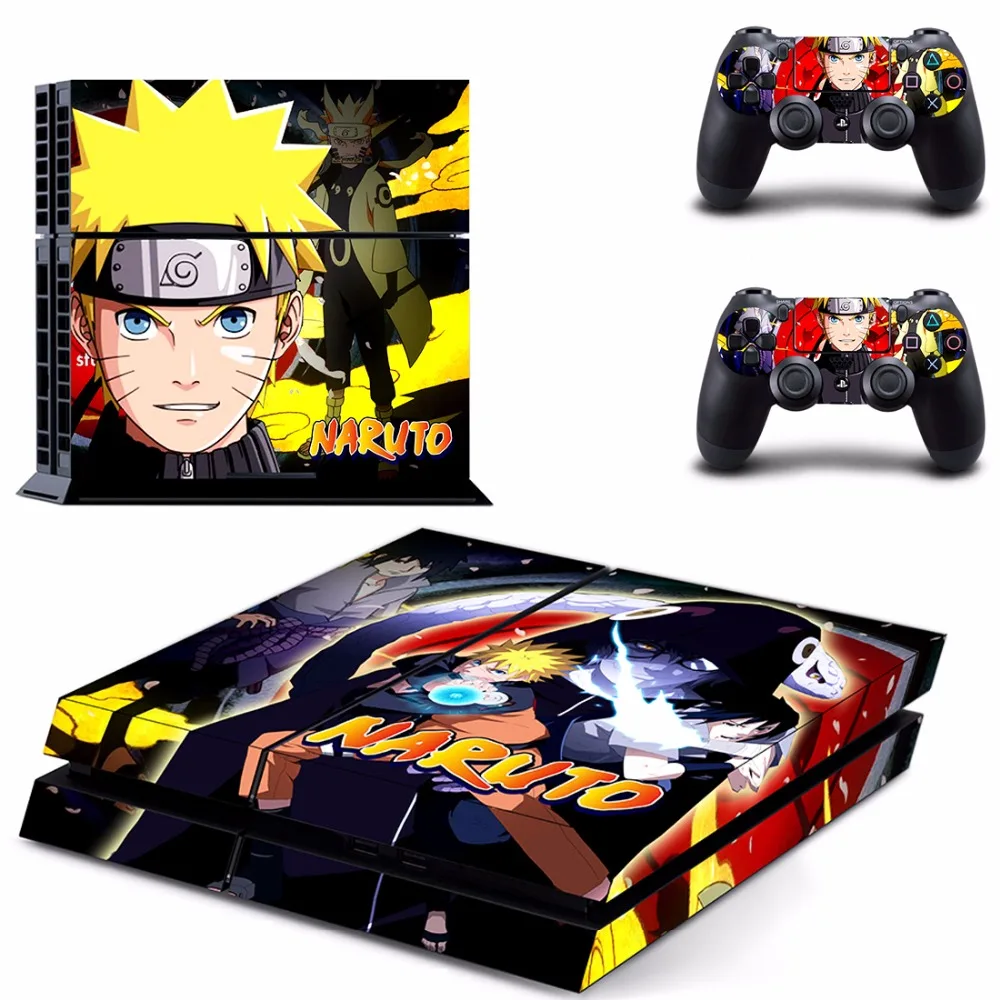 Anime Naruto and Boruto PS4 Skin Sticker Decal For Sony PlayStation 4 Console and 2 Controllers Anime Naruto and Boruto PS4 Skin Sticker Decal For Sony PlayStation 4 Console and 2 Controllers