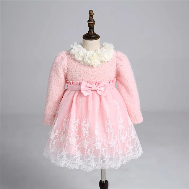 Winter Velvet Girl Dress (6)