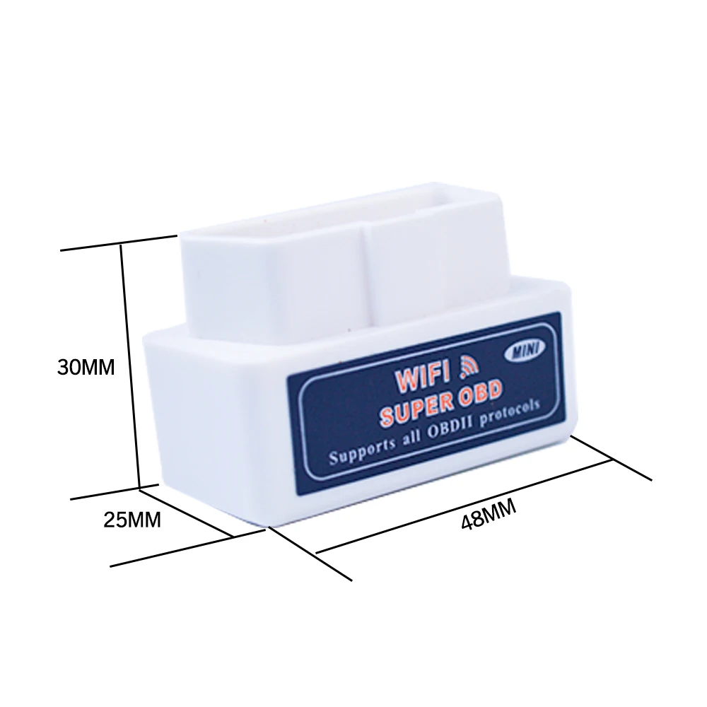 OBD2/OBDII Bluetooth/wifi MINI ELM327 V1.5 для IOS/Android автоматический диагностический сканер
