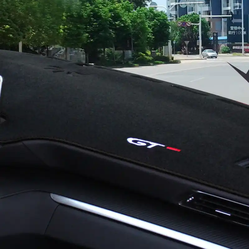 OREALTECH Tapis de Couverture de Tableau de Bord Antid/érapant Non-Slip Pare-Soleil Anti-Soleil Anti-UV Anti-poussi/ère en Feutre Conduite /à Gauche pour Tesla Model 3 2017 2018 2019