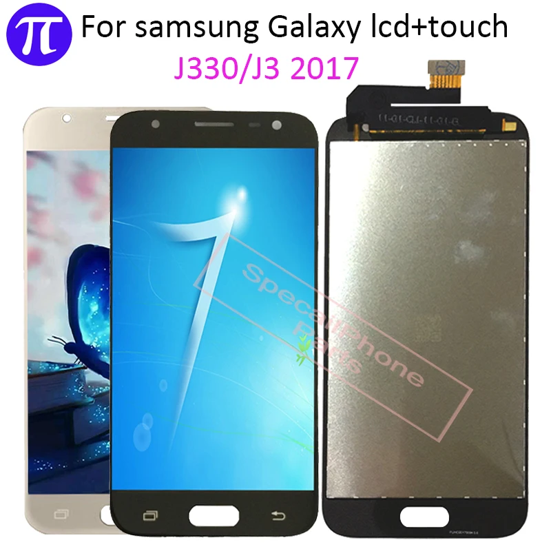 ЖК дисплей Super Amoled для Samsung Galaxy J330F/DS J330G J330 сенсорный экран J330F J3 2017 дигитайзер в