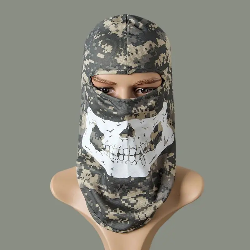  Multicam Balaclava Realtree Camouflage Tactical Paintball Wargame Military Airsoft Army Helmet Line